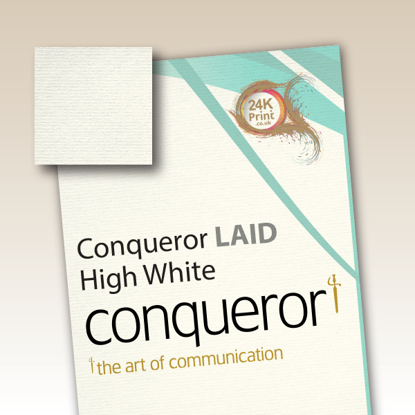 Conqueror LAID Letterheads - Textured