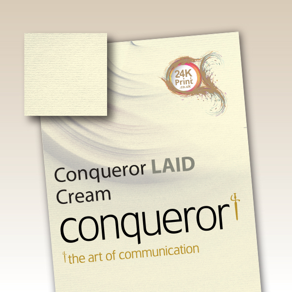Conqueror LAID Letterheads - Textured